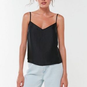 Urban outfitters satin cowl back cami